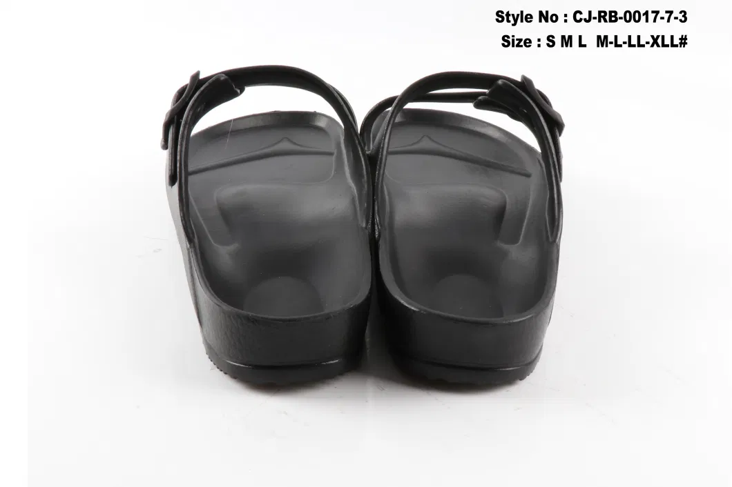Wholesales Black EVA Straps Unisex Custom Slides Sandals Branded Indoor Slippers Women Summer Slides Flip Flops
