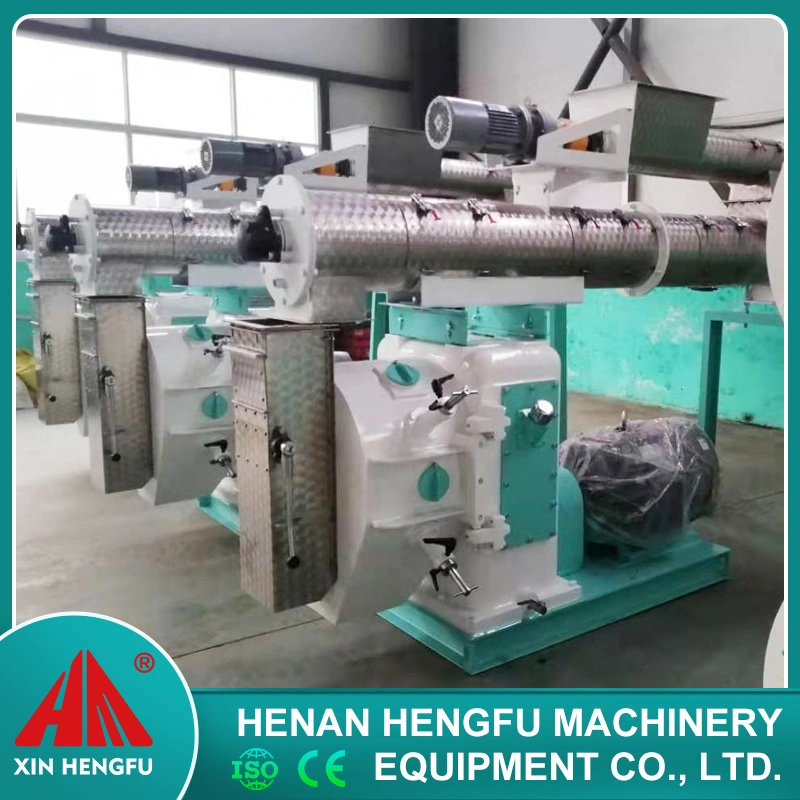 High Quality CE Certification Factory Supply Ring Die Small Poultry Feed Pellet Mill Line