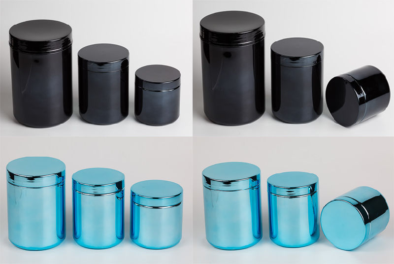 Plastic Pill Container Supplement Plastic Jar