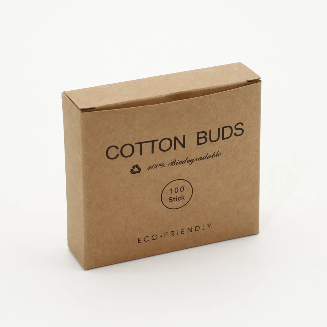 Absorbent Cotton Buds Wood Swab
