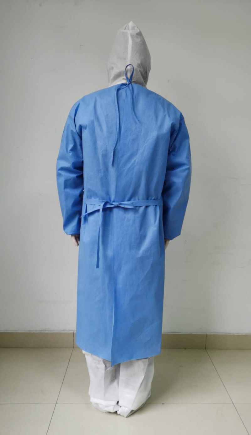 TUV FDA Certification En13795 Disposable Sterile Surgical Gown