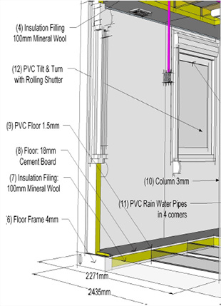 Muiti Storey Camp Container with Ce Certification
