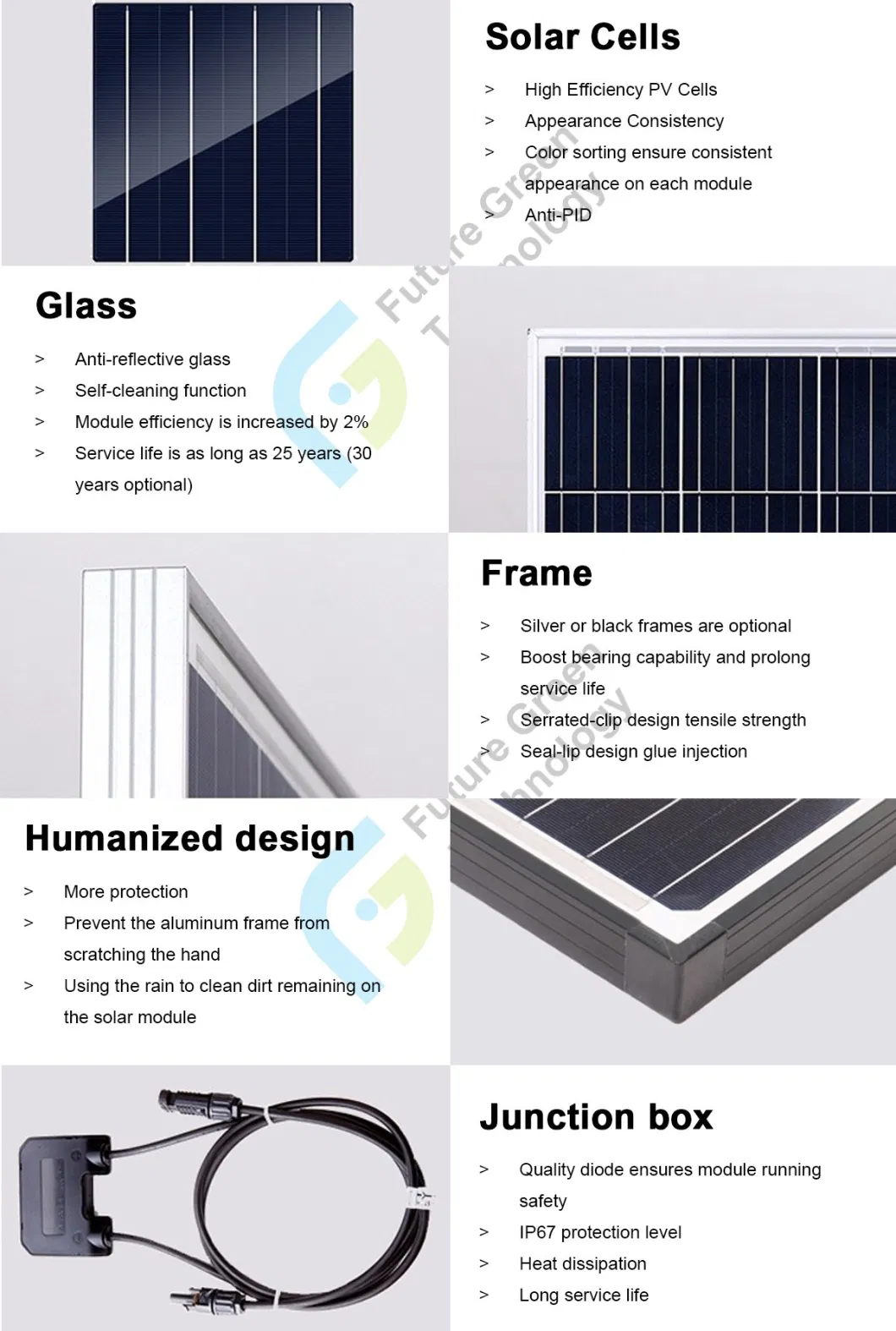 Ja Great Quality 330W Monocrystalline Solar Panel with Ce Certification Large Quantity in Stock