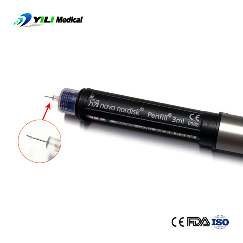 Medical Single Use 30 G 8 mm Needles Insulin Needles for Pens