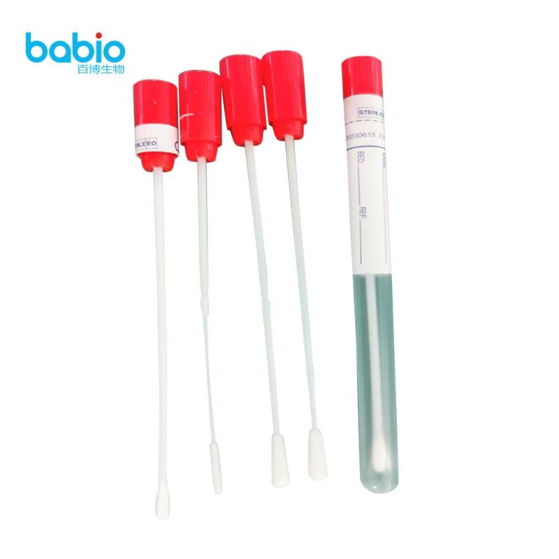 Babio Disposable Sterile Specimen Collection/Sampling Nylon Swab