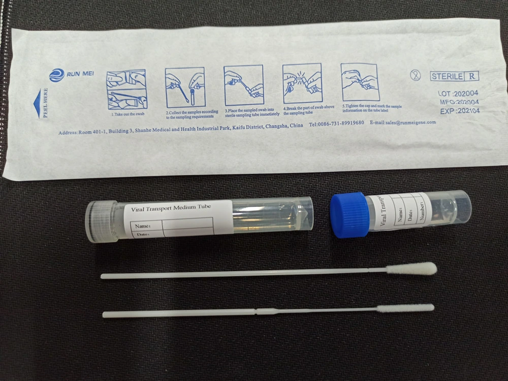 Flocked Sterile Nasopharyngeal Swabs for Oral or Nasal Sampling Ce/FDA