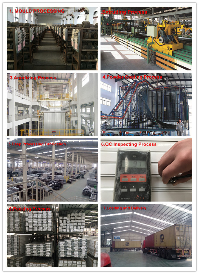 Aluminum/Aluminium Extrusion Profile for Swab Rod6063
