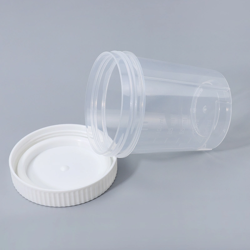 CE Certified Sample Collection Clear Graduated Urine Container Medical