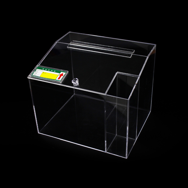 Transparent Acrylic Candy Box Display Case for Supermarket Home