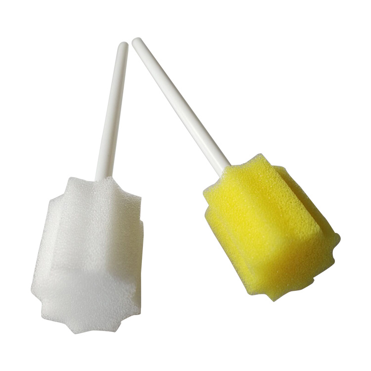 Disposable Medical Patient Mouth Cleaning Sponge Stick Foam Oral Swab