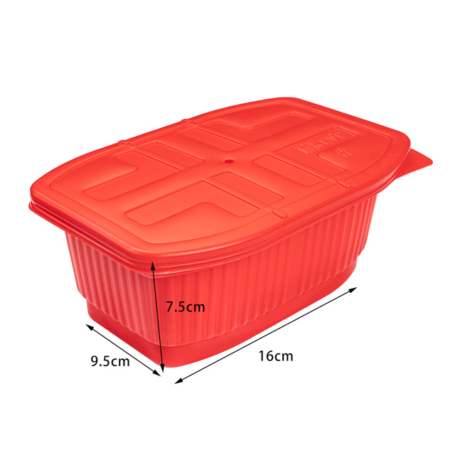 Factory Direct Sale Custom Disposable Plastic Food Packaging Containers
