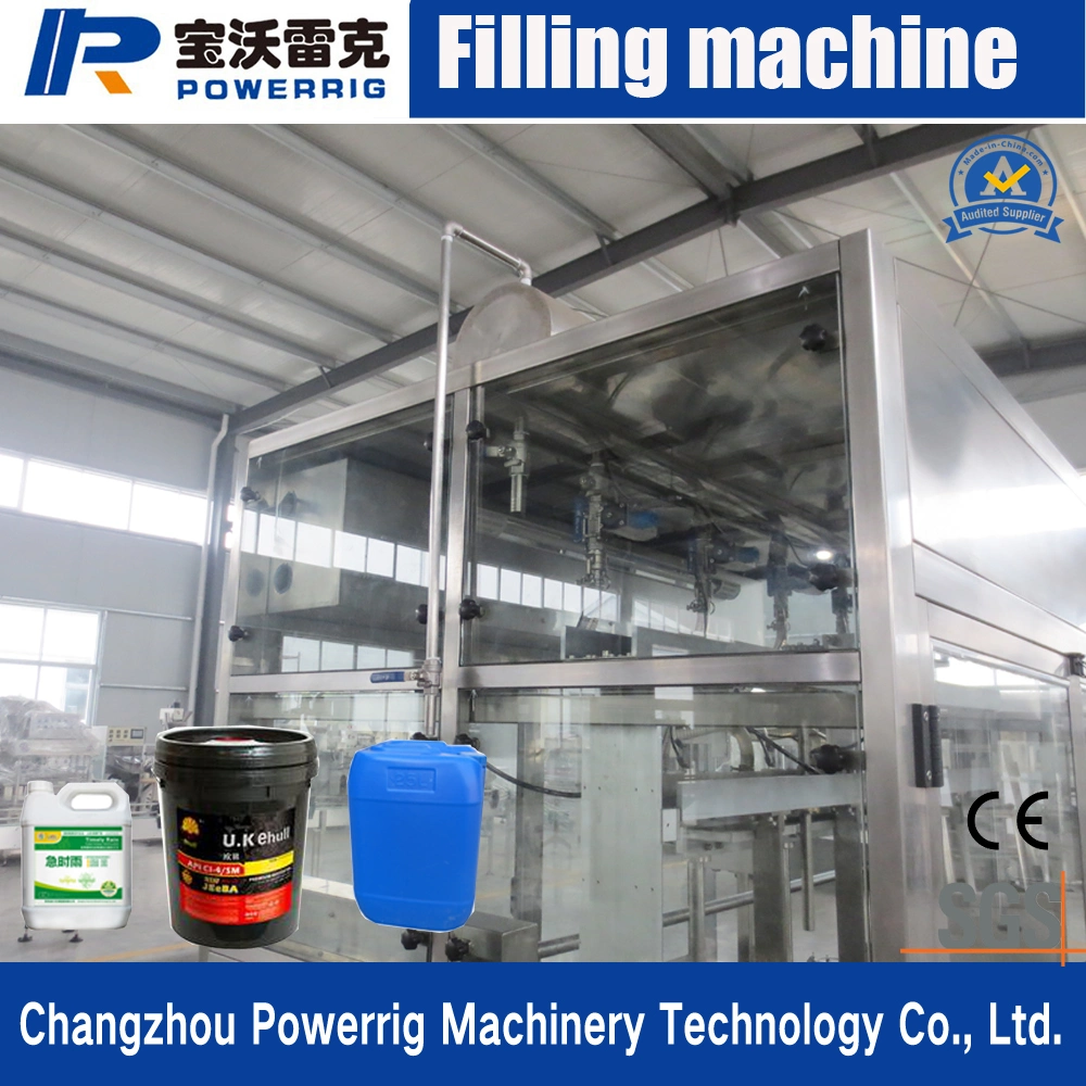 SGS and Ce Certification Motor Oil Container Weighing Filling Machine with Factory Price