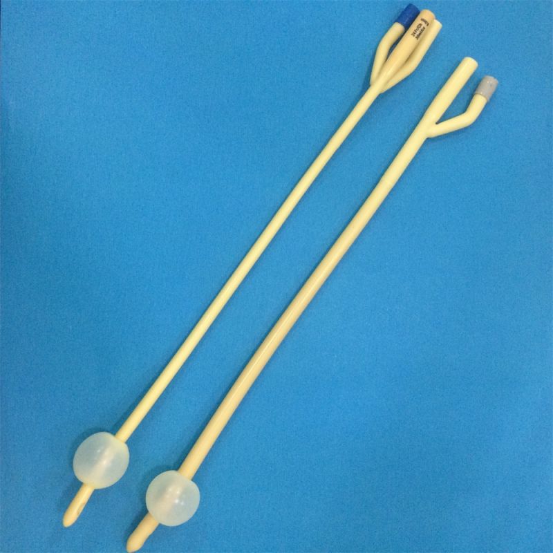 Hospital Disposable Medical Surgical Sterile Latex Foley Balloon Catheter (3 Way)