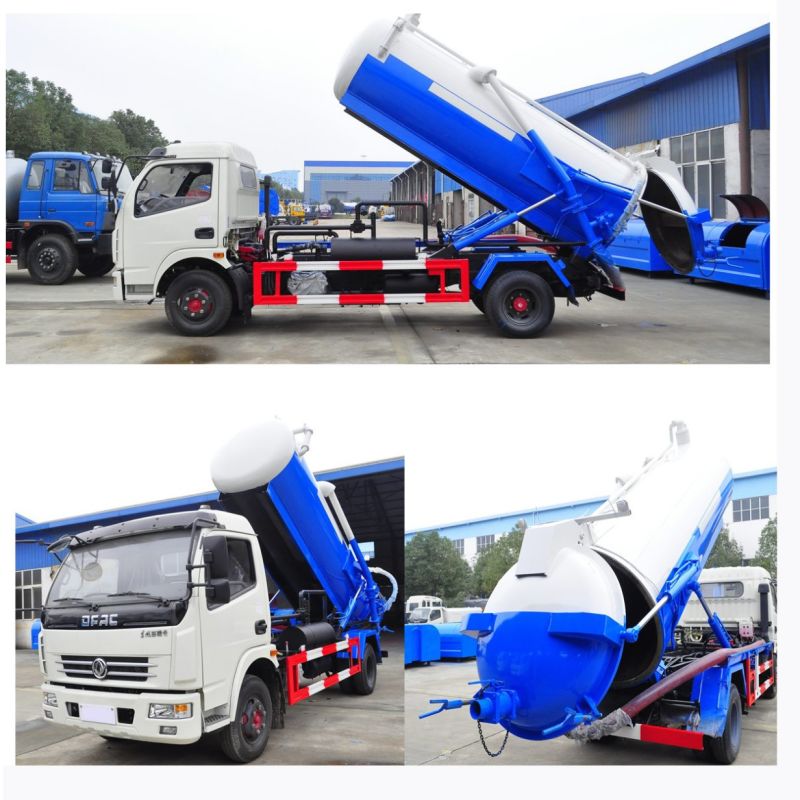 Dongfeng DFAC 20cbm-22cbm Vacuum Suction Sewage/ Fecal Truck for Sales