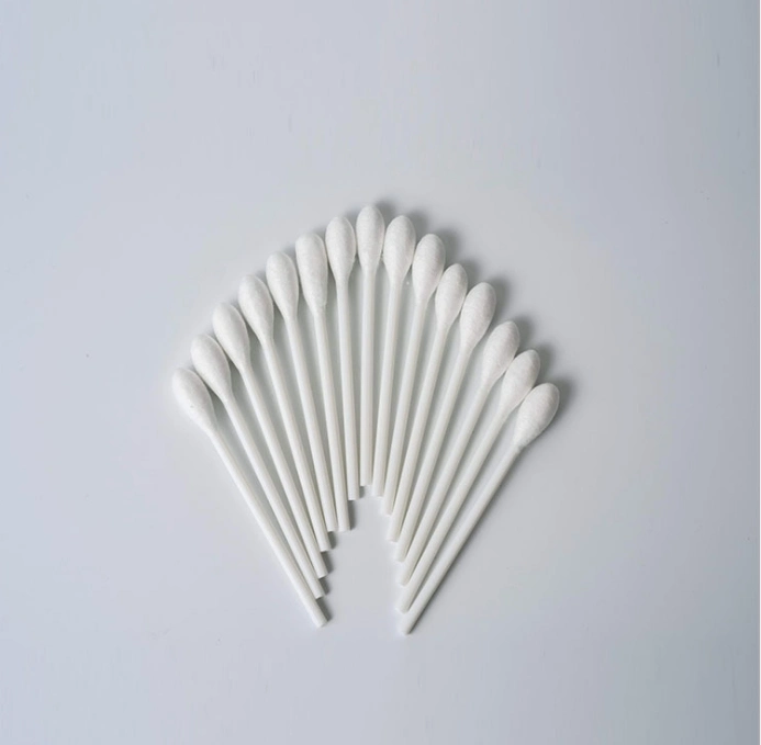 Sterile Popular Design 100PCS Plastic Disposable Eyelash Cleaning Stick Cotton Swab