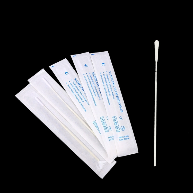 Factory Wholesale Oral/Oropharyngeal Flocked Swabs for Medical Virus Test Vtm Transport Tube Kit