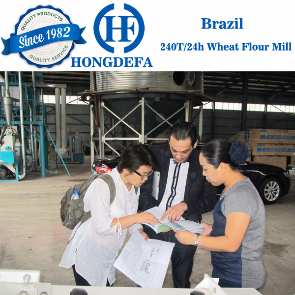 Factory Price Easy Operate Flour Mill Maize Corn Wheat Flour Milling Mill Machinery