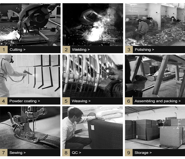 Rattan Furniture Outdoor Furniture Garden Furniture Rock Dining Set