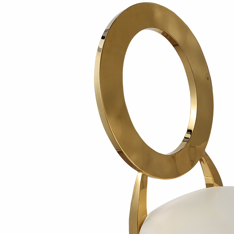 Round Chairs Stainless Steel Chairs Dining Chairs