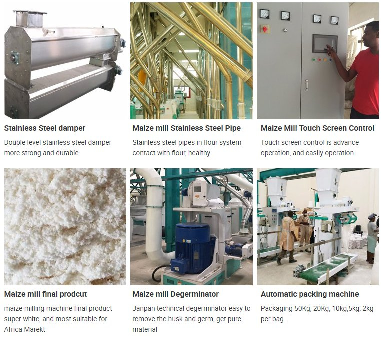Maize Flour Mill /Corn Flour Mill/Flour Milling Machine
