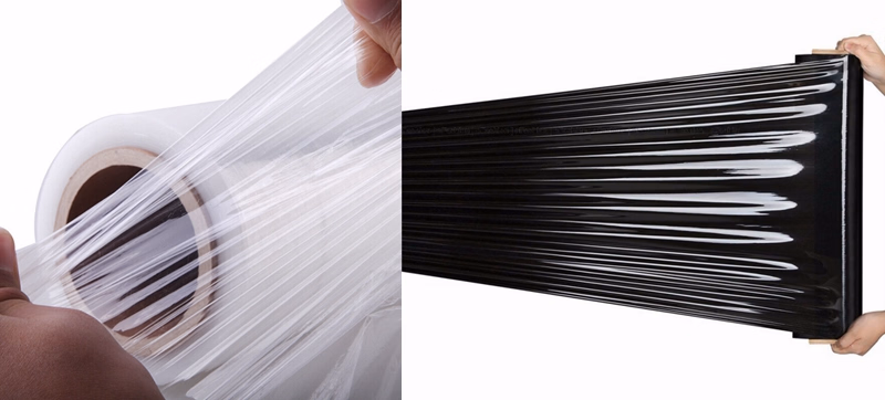 Black Plastic Stretch Wrap Film and Black Machine Stretch Film