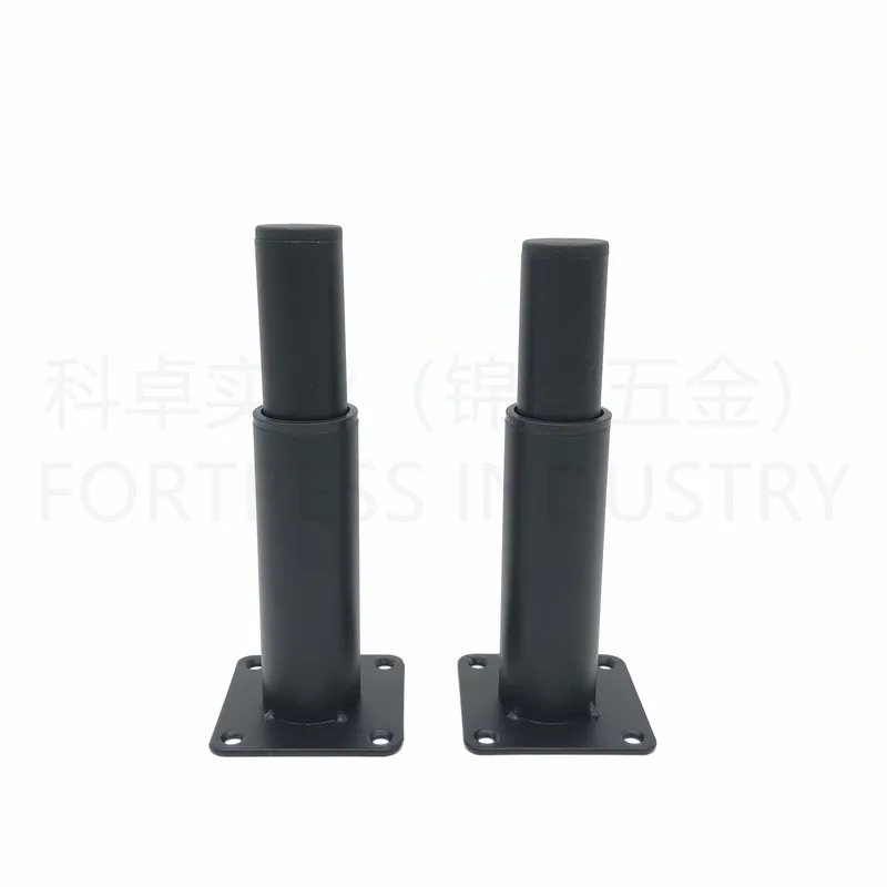 Modern Adjustment Sofa Leg Chair Feet Matte Black/Chrome Iron Furniture Leg