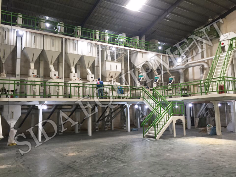 Flour Mill Plant/Almond Flour Mill Machine/Rice Flour Mill Machine