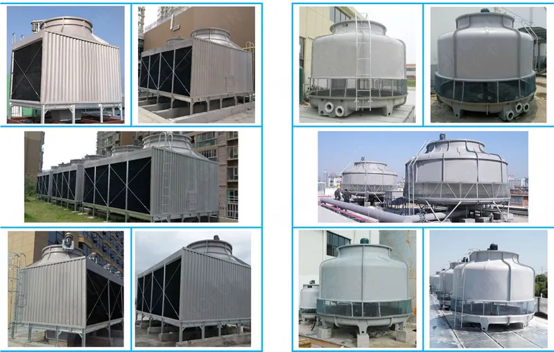150rt FRP Open Type Cooling Tower Applied in Textile Industry