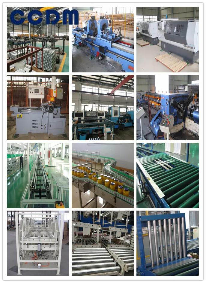 Chemical Fiber Textile Industry Tray Table Machine Roller Conveyor