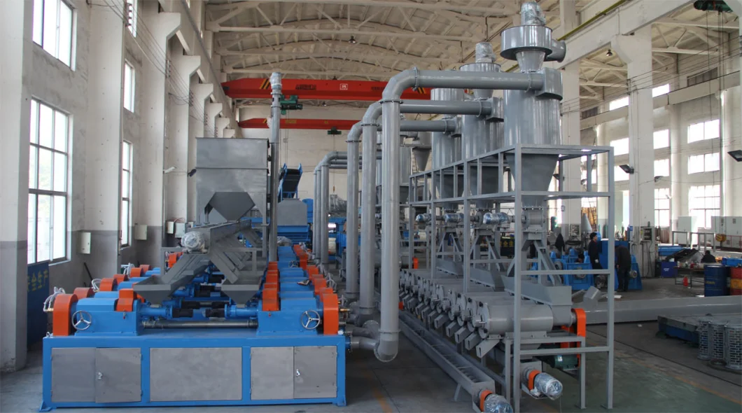 Textile Fabrics Separator Used Rubber Tire Processing Machine