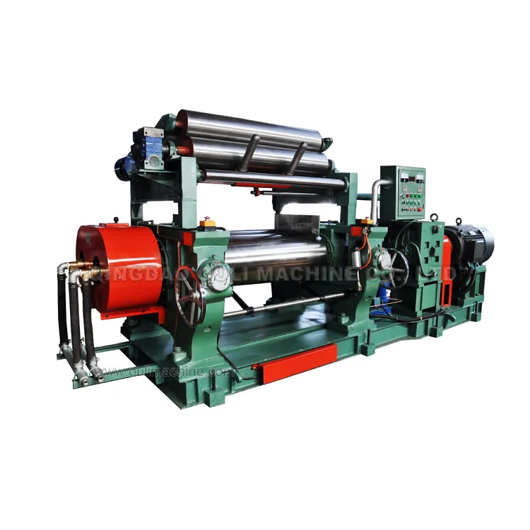 Calendering Machine, Rubber Sheet Rolling Machine, Four-Roll Rubber Machine