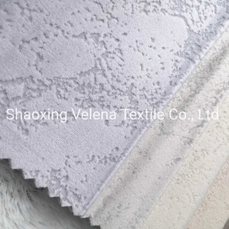 Hot Sale Glue Emboss Velvet Textile Fabric Home Textile Fabric Upholstery Furniture Fabric
