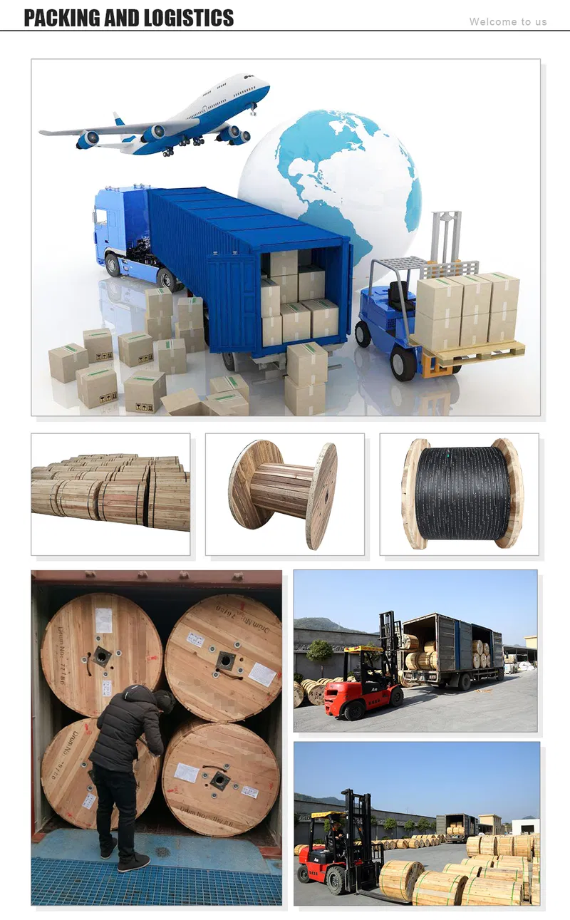 Factory Price PE Sheath HDPE Sheath Optical Fiber Cable