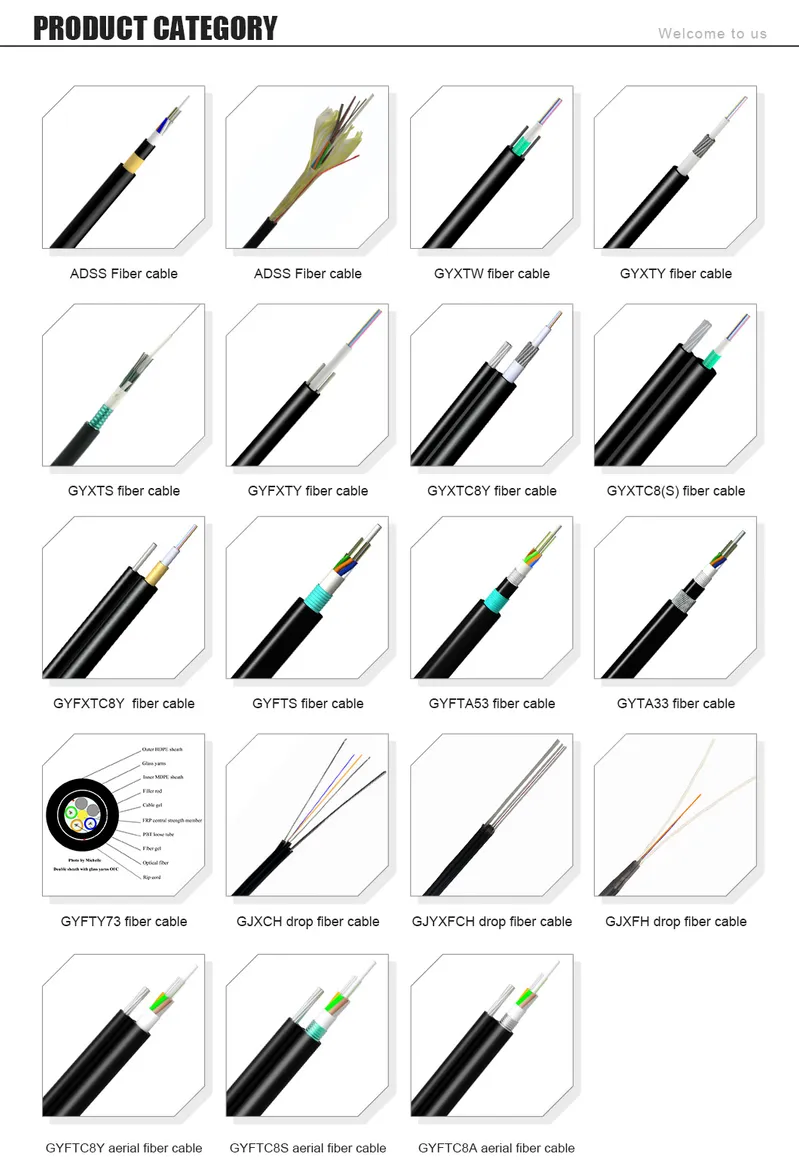 Factory Price PE Sheath HDPE Sheath Optical Fiber Cable