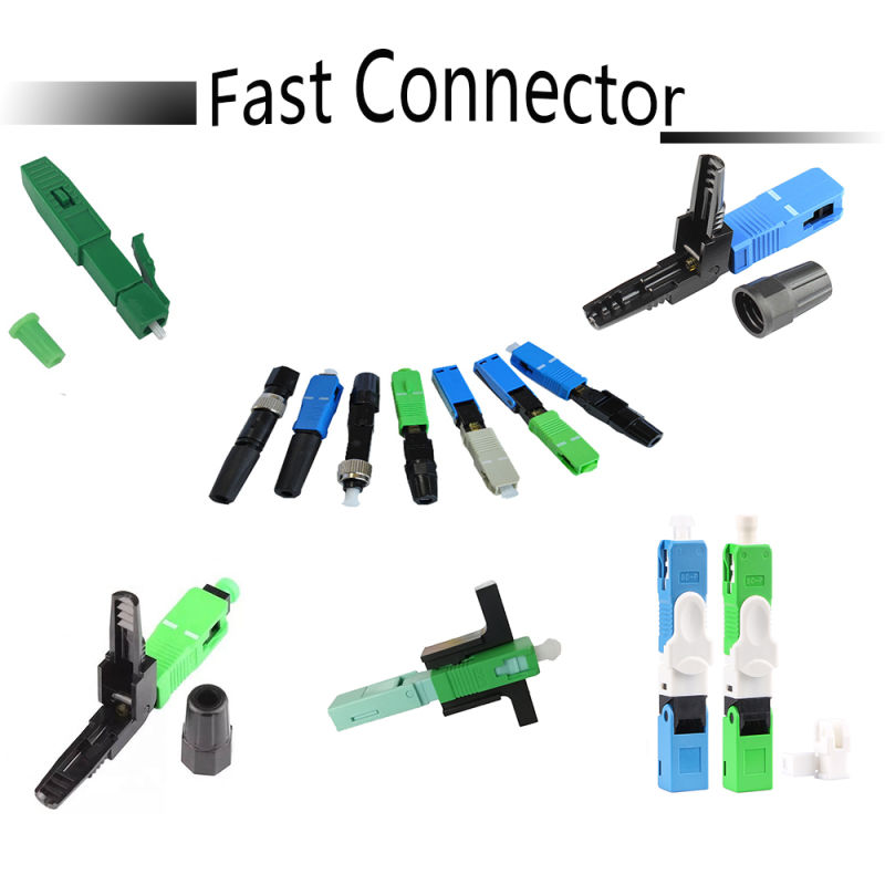 Fiber Optic LC FC St Sc/APC Sm Fiber Optic FTTH Quick/Fast Connector