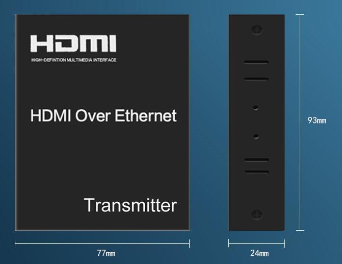 120m HDMI Extender 3D 1080P Over Cat5e/6 with Transmitter/Receiver