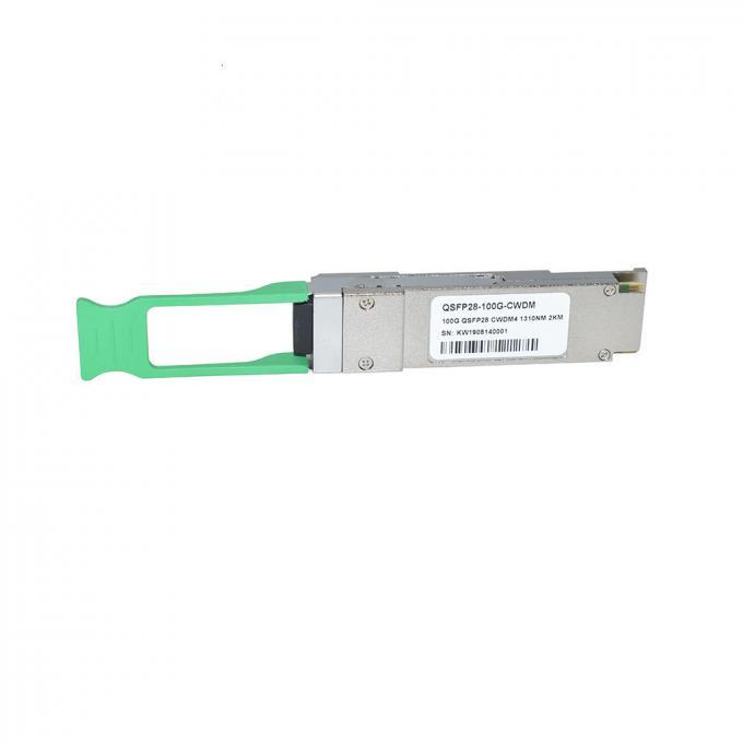 Optical Fiber 100gbase CWDM4 Qsfp28 Dom 1310nm Ethernet Fiber Transceiver