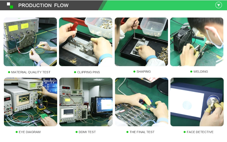 Qsfp28 100g Lr4 20km 1310nm LC Connector