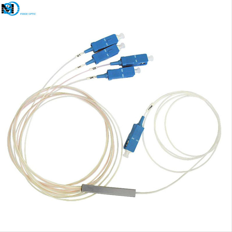 Fiber Optic PLC Spliter/Network 1X4 Optic PLC Splitter