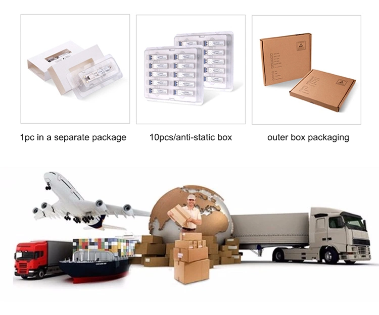 Optical 1.25g SFP Optical Modules 1310nm/1550nm 40 Km Transceiver