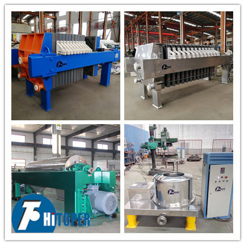 Ceramic Round Filter Press with 2.5MPa Filtration PP Plate