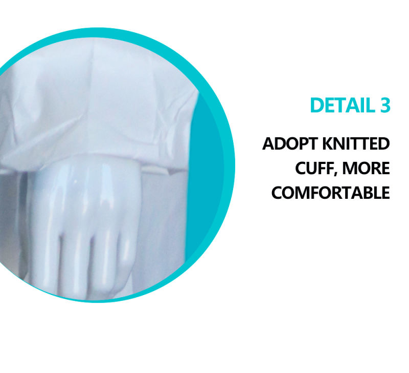 Acidproof Disposable Microporous Protective Suits Coverall