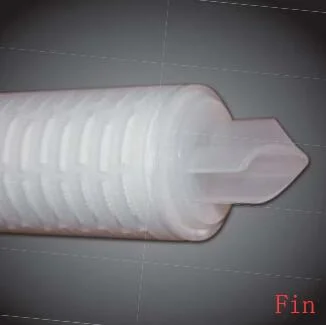 Pleated Membrane Filter Cartridge 0.22 0.45 Micron Water Filter Cartridge for Drinking Mineral Bottle Water Purification