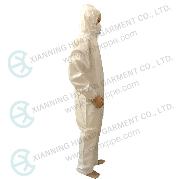 Acidproof Disposable Working Microporous Coverall