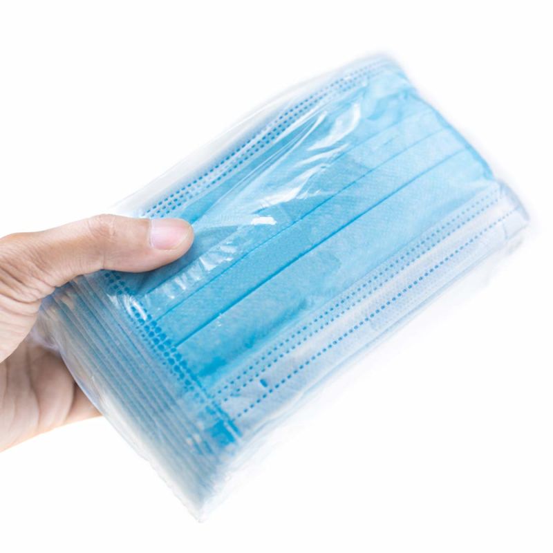 Disposable Earloop 3-Ply Filter Protective Face Mask