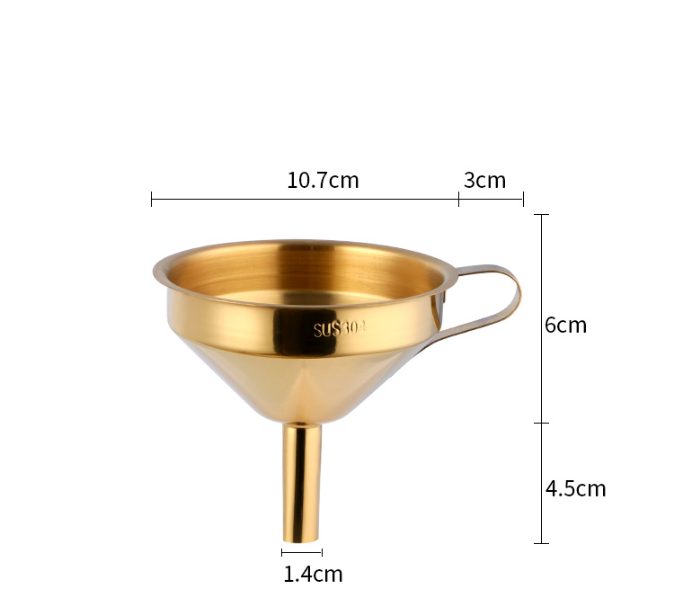 All Size Stainless Steel Funnel Kitchen Funnel Flask Funnel