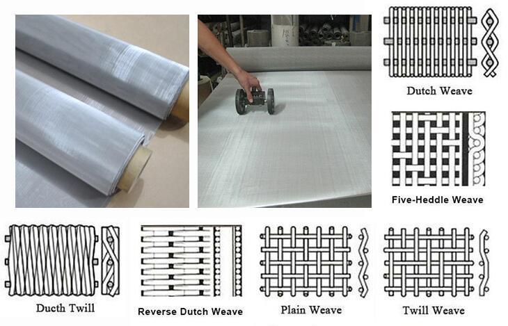 25 Micron Stainless Steel Wire Mesh