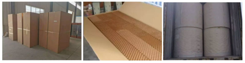 Hot Selling Kraft Paper Cooling Pad/Damp Curtain for Greenhouse Cooling