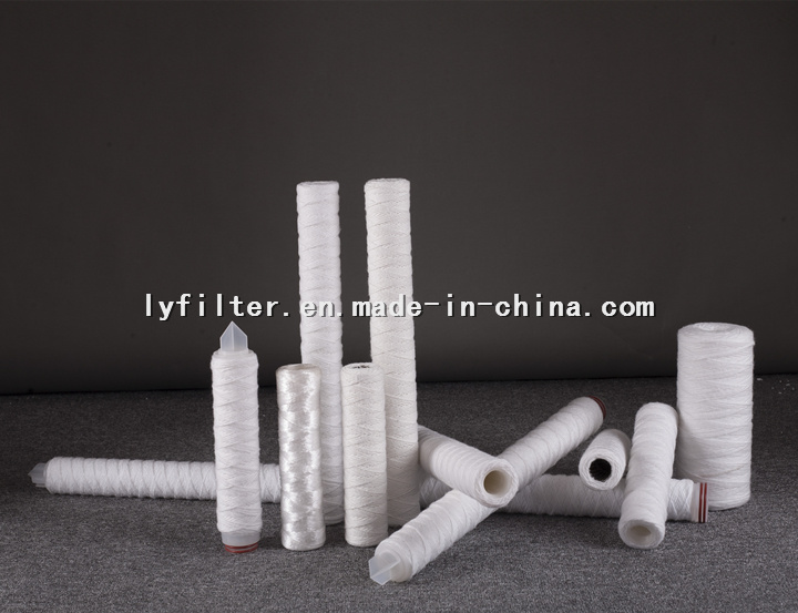 10 Micron Stainless Steel Wire Wound Polypropylene Thread Filter Cartridge
