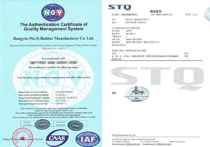 Imported Acidproof and Alkali Resistant EPDM Rubber O-Ring